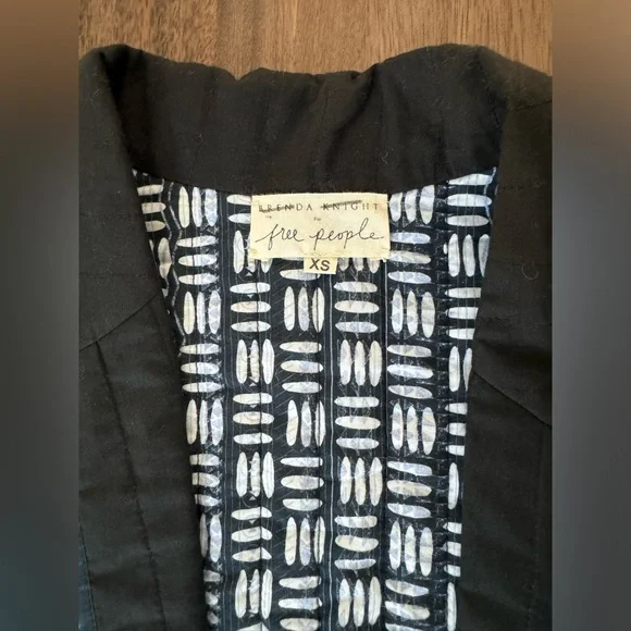 Free People x Brenda Knight Marigold Duster Quilted Jacket